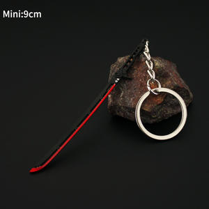 Llavero <span class=keywords><strong>Cyberpunk</strong></span> <span class=keywords><strong>2077</strong></span> Katana Espada de Metal Colección Colorida Colgante Videojuego Animación <span class=keywords><strong>Cyberpunk</strong></span> - Product Image 4