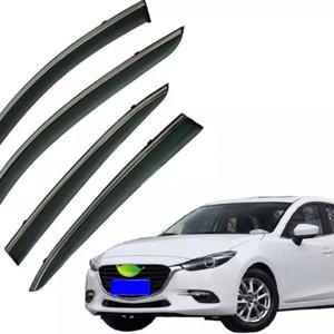 Déflecteur d'Injection pour MAZDA 3 SEDAN 2014-2019 Pare-Pluie Pare-Soleil Protection Contre la Pluie Déflecteur de Vent - Product Image 2
