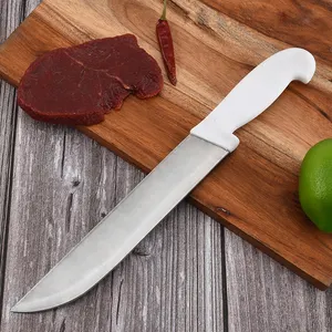 Fashion White Handle Knife Profession Chef Knife for Meat Cutting kitchen fruit knife