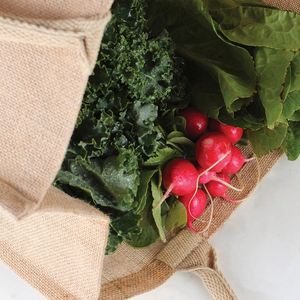 Bolsa de Mano de Lino, Yute y Cáñamo Personalizada al por Mayor con Logotipo Impreso, Plegable, Reutilizable, Bolsa de Playa Grande Personalizada - Product Image 4