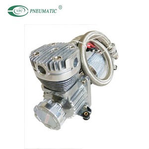 Compresores de suspensión neumática AIRMAXXX de 3/8 NPT Piezas de suspensión de compresor cromado - Product Image 2