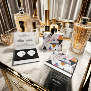 Eau De Parfum Spray Sample Kit Luxury Geometric Packaging 2 Scents Regular Size Fragrance for Women - Product Image 1