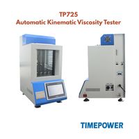 Analizador de Aceite Automático de Alta Precisión, Probador de Viscosidad Cinemática ASTM D445, Pantalla Táctil a Color de 7 Pulgadas, Control de Temperatura de 20-100 °C