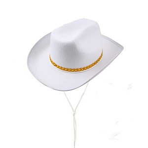 Chapeaux de Cowboy mode casquette nouveauté Western Cowboy Cowgirl tête porter pour adulte Halloween Cosplay fête chapeaux Cowboy thème fête - Product Image 4