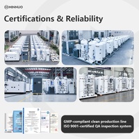 Generator Oksigen psa 85Nm3/jam Sistem Pasokan Oksigen Terdifusi Ketinggian Tinggi untuk Penelitian Laboratorium
