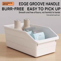Boîte de rangement pour réfrigérateur en PP de qualité alimentaire, tiroir pliable multifonction pour congélateur, boissons, fruits, œufs, légumes