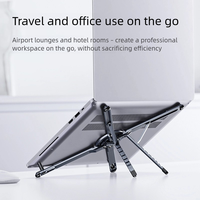 Support d'extension pour ordinateur portable Magsafe Magnetic Phone Tablet Holder Foldable Selfie Stick with Multi Angle Adjustment