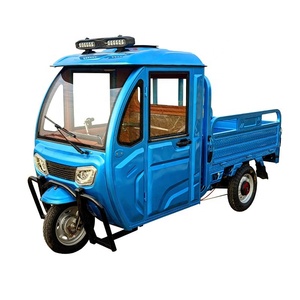 Tricycle Rear Axle Full <b>Cover</b> Tricycle 3 Wheel Tricycle Canopy Cabin Scooter Pedicab - Product Image 4