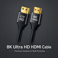 Câble HDMI 2.1 8K UHD Ultra Haute Vitesse 48 Gbps pour Home Cinéma OEM