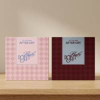 Baby DONT Cry 1er mini-album [AFTER CRY] (Version rose/rouge) Album CD officiel Kpop Corée pour tous les âges en coréen