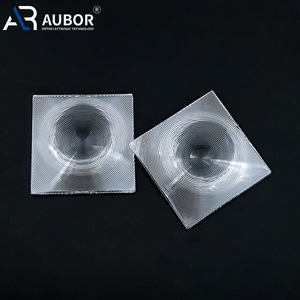 Độ chính xác cao tùy chỉnh nhựa <span class=keywords><strong>LED</strong></span> Ống kính phản xạ aspheric lồi khum ống kính hình chữ nhật vuông hình dạng vuông <span class=keywords><strong>LED</strong></span> - Product Image 4