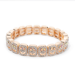 Nuevo Diseño, Brazalete Brillante con Incrustaciones de Diamantes, Color Dorado, Estilo Bohemio, Brazaletes de Esmalte Dorado para Mujer - Product Image 6