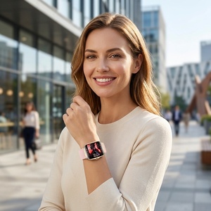 Reloj Inteligente con Pantalla AMOLED de 1.95'', Llamadas por Bluetooth, Clima, Frecuencia Cardíaca, Presión Arterial, SpO2, Monitor de Sueño, <span class=keywords><strong>Relojes</strong></span> <span class=keywords><strong>Inteligentes</strong></span> Personalizados Directamente de Fábrica al por Mayor - Product Image 2