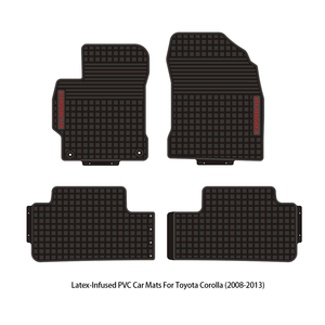 KCTION Vente en gros d'accessoires automobiles populaires, tapis de voiture OEM, imperméable, antidérapant, durable pour <span class=keywords><strong>Toyota</strong></span> <span class=keywords><strong>Corolla</strong></span>, tapis de sol de voiture en PVC - Product Image 2