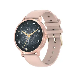 DT NO.1 NEW Arrival DTS 1.3" AMOLED Screen Smart Watch 2023 Fashion Ladies Luxury BT Call Heart Rate Sport Smartwatch for Women