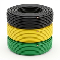 Câble BV 10mm Monoconducteur Massif en Cuivre 99,995% Gaine PVC Bobine 450V 750V pour Alimentation, Chauffage, Usage Industriel, Automobile, Bâtiment et Électrique Domestique