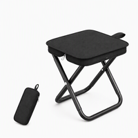 Chaise de camping pliable portable, siège de pique-nique, mobilier d'extérieur léger avec sac de rangement pour le camping, la plage et les voyages