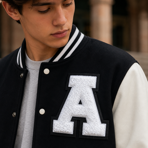 Nouveau Patch en Chenille Écologique Brodé en Feutre avec Lettres de l'Alphabet Américain pour Blouson Universitaire - À Coudre sur <span class=keywords><strong>les</strong></span> Chapeaux - Product Image 2