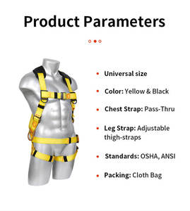 Protección Contra Caídas Arnes De De Segurira Para Constructor Arnes De Rescate - Product Image 6