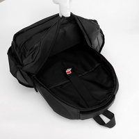 Sac à dos unisexe en nylon souple pour ordinateur portable, sacs d'école personnalisés, fermeture éclair étanche, ceinture à coussin d'air, 24L, polyester