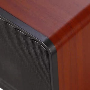 Gỗ Màu M8 Kệ Sách Máy Tính Để Bàn Máy Tính Xách Tay Máy Tính Bàn Loa 10W <span class=keywords><strong>Mini</strong></span> USB 2.0 Đa Phương Tiện Loa Siêu Trầm Cho 5.3 2.1 Kênh PC - Product Image 3