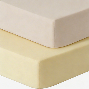 Lenzuola per culla in bambù e cotone con stampa infantile traspirante bianco copri letto per bambini lenzuola personalizzate impermeabili per culla - Product Image 4