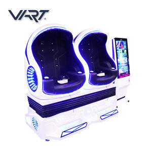<span class=keywords><strong>2022</strong></span> caliente máquina VR 9D 2 asiento VR Silla de huevo de avión niños 9D <span class=keywords><strong>cine</strong></span> Simulador de realidad Virtual cápsulas - Product Image 2