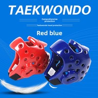 Équipement de protection de la tête pour adultes et enfants, personnalisable, unisexe, épaissi, pour le taekwondo et la boxe, avec casque d'autodéfense pour les arts martiaux