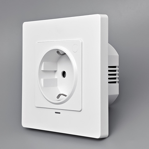 Llerlink nhà máy EU tiêu chuẩn 16A năng lượng màn hình Tường Gắn Outlet tuya thông minh ZigBee điện Công tắc đèn và ổ cắm - Product Image 6