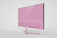 Moniteur rose 24 pouces 1080P 75Hz pour ordinateur PC