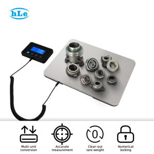 고정밀 대형 200kg/440lb 우편용 저울, 산업용 소포 배송 플랫폼 디지털 스테인리스 스틸 저울 - Product Image 2