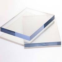 Plaque PVC couleur Senpu SP-003 - Transparente givrée, découpable en différentes tailles avec service de découpe
