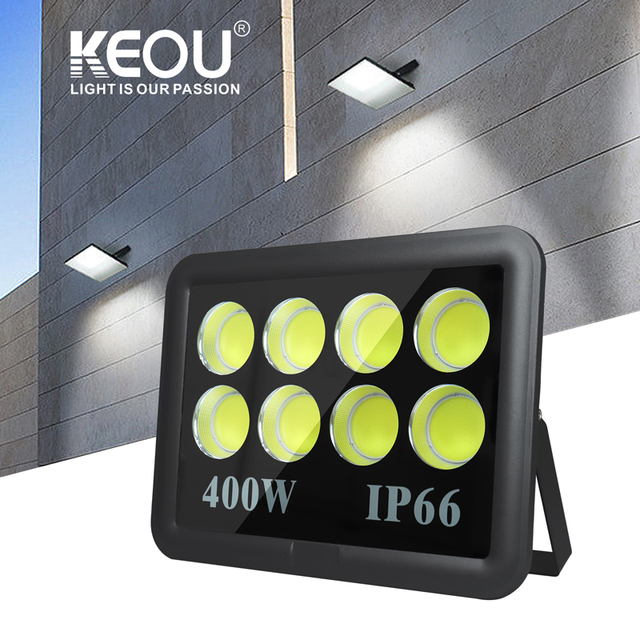 KEOU Ip65 400 Watt Led Flood Light Waterproof COB Floodlights Outdoors