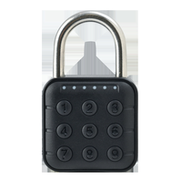 Cadenas étanche pour maison intelligente avec empreinte digitale et accès par code WiFi pour les tiroirs de dortoir d'étudiants Serrure de porte de garage d'entrepôt