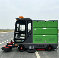 Mesin Pembersih Lantai Otomatis SC2500SL, Penyapu Debu dan Penggosok Lantai Listrik Baru dengan Lebar Pembersihan 2500mm