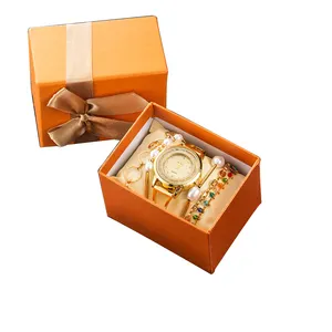 Wholesale Promotional Items women's watches brand luxury fashion Gift Sets Christmas Custom Logo luxury watches women 2021