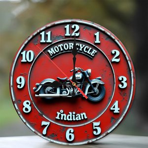 Round Wooden Wall <b>Clock</b> 25x25Cm Modern Art Silent Movement <b>Bedroom</b> Living Room Hanging <b>Clock</b> - Product Image 1