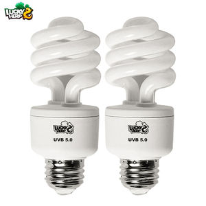 Lampe fluorescente compacte Lucky Reptile 26W <span class=keywords><strong>UVB</strong></span> 10.0, indice <span class=keywords><strong>UVB</strong></span> 100 <span class=keywords><strong>150</strong></span> 200, matériau plastique et verre, ampoule UVA <span class=keywords><strong>UVB</strong></span> à spectre complet - Product Image 6