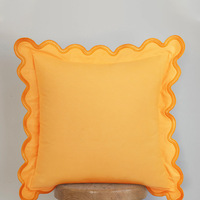 Housse de coussin de style bohème avec bords à volants Coussin décoratif pour la maison Coussin de canapé chez l'habitant