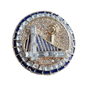Anillo <span class=keywords><strong>de</strong></span> Campeonato <span class=keywords><strong>de</strong></span> la NBA 2017 <span class=keywords><strong>de</strong></span> Durant <span class=keywords><strong>de</strong></span> los Golden State Warriors, Corte Brillante Redondo para Joyería, Regalo, Edición <span class=keywords><strong>de</strong></span> <span class=keywords><strong>Coleccionista</strong></span> <span class=keywords><strong>de</strong></span> Fábrica - Product Image 4