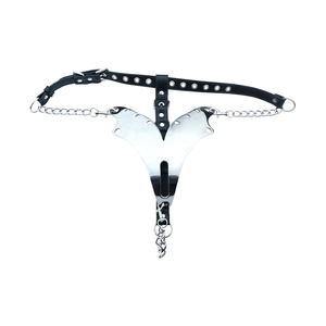 FISTSX vestizione di castità femminile <span class=keywords><strong>BDSM</strong></span> Bondage imbracatura in metallo cintura di castità Fetish Sex Toys per adulti <span class=keywords><strong>Lingerie</strong></span> Sexy - Product Image 6