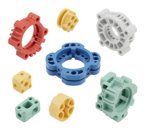 Kustom SLA 3D bagian plastik cetak cepat AUV komponen prototipe Dengan EDM Kawat & teknik mesin brohing layanan - Product Image 3