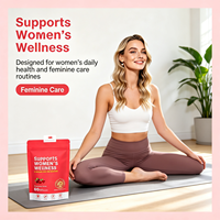 Gummies vaginales probiotiques et prébiotiques pour femmes OEM, favorisent l'équilibre de la flore vaginale et intestinale, santé féminine, bien-être quotidien