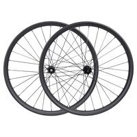 Jeu de roues VTT carbone 29 pouces Tubeless Hookless Ready, rayons Sapim CX-Ray, moyeu D-T350 Boost Center Lock, compatible 6 boulons HG/XD/MS