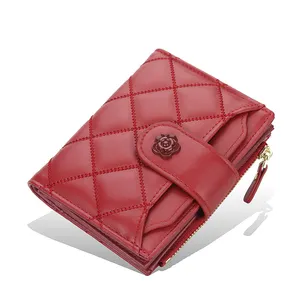 Hot fashion high quality leather credit card coin cash women's purse