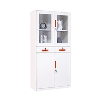 Armoire de classement commerciale moderne en acier, écologique, avec 2 tiroirs, pour bureaux, maisons, écoles, usines, ateliers