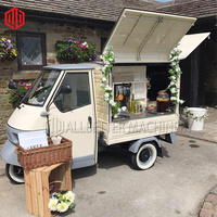 Chariot Mobile de vente de rue Tricycle chariot de café électrique Mobile Bar camion de crème glacée camion de nourriture à vendre