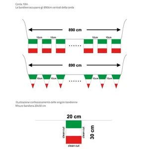 Banderas Cordata de Polietileno, Artículos Náuticos Personalizados - Product Image 2