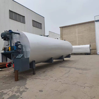 Réservoir d'asphalte à grande capacité, alimenté au carburant, pour les applications de construction routière
