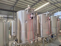 Système de Fermentation de Kombucha en Récipient sous Pression de 1500L avec Contrôle Automatique de la Température et de la Pression pour Brasserie de Kombucha Clé en Main